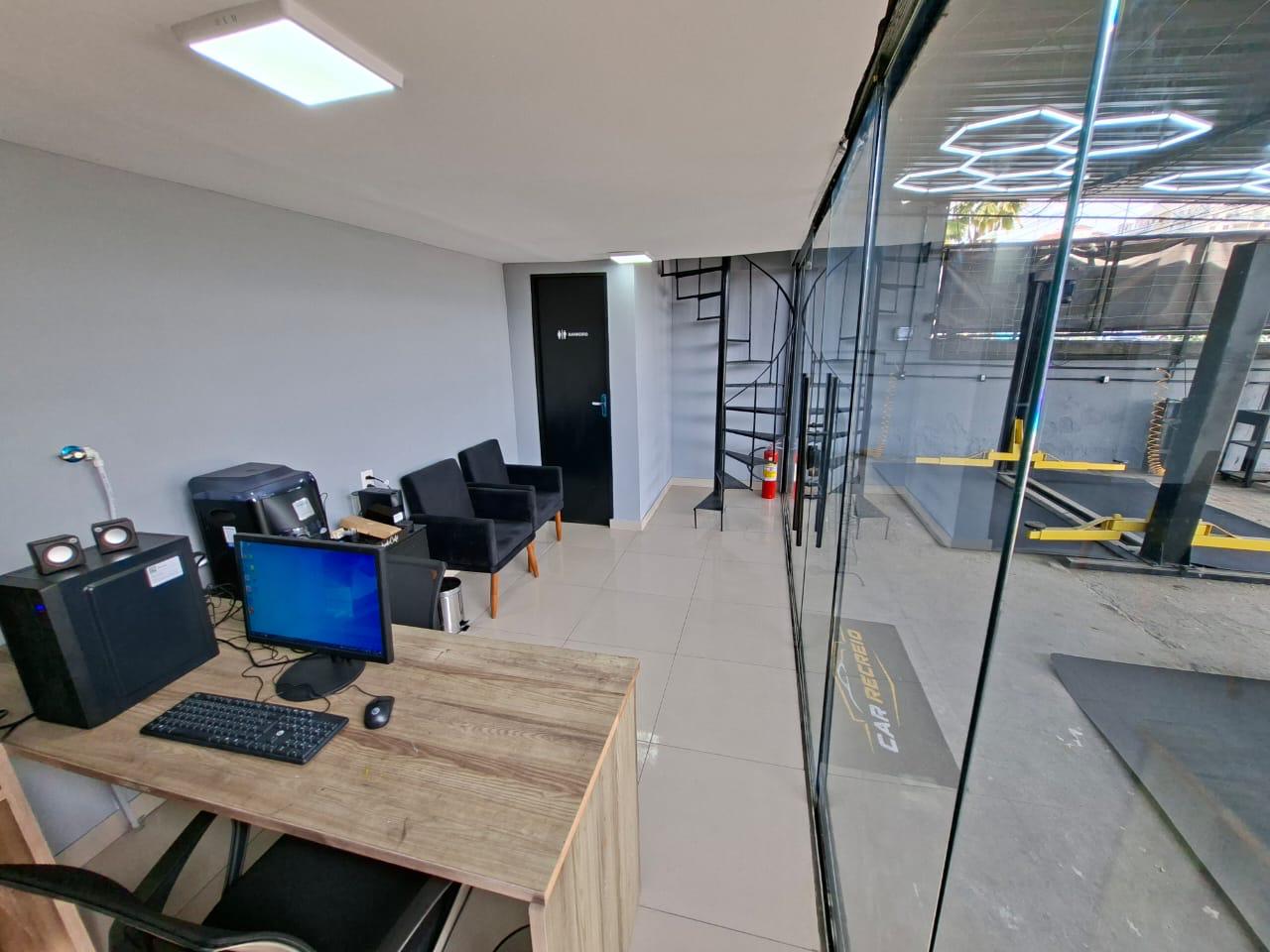 Sala de espera dos clientes